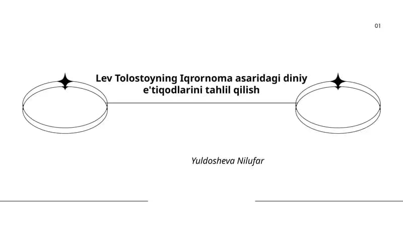 Iqrornoma asaridagi diniy e'tiqodlarini tahlil qilish