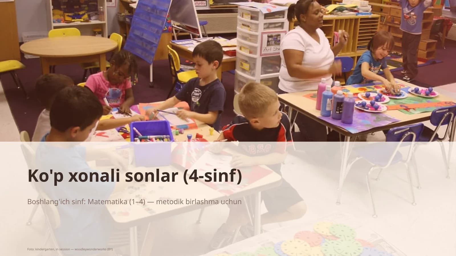 Ko'p xonali sonlar (4-sinf)