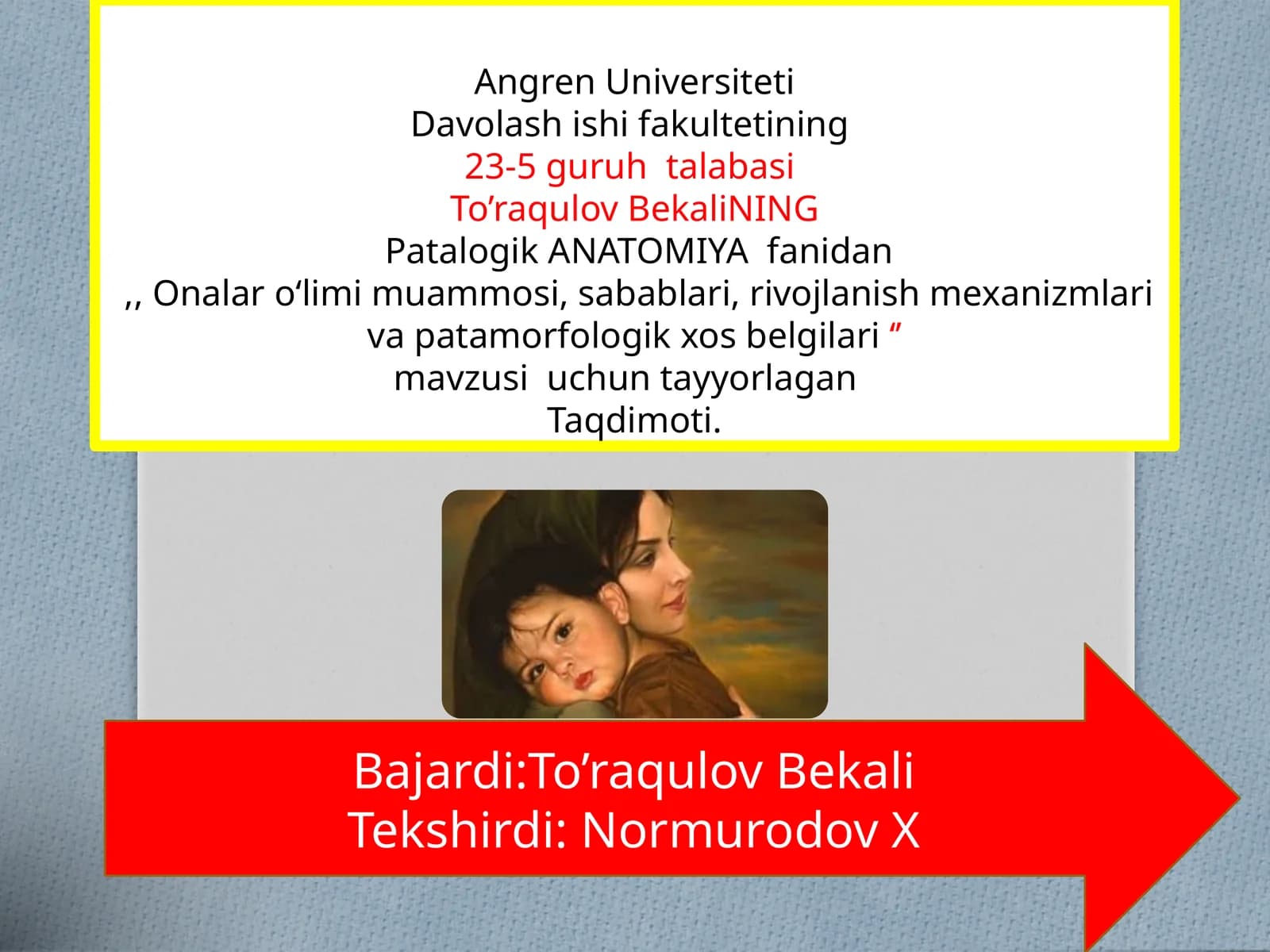 Patalogik ANATOMIYA