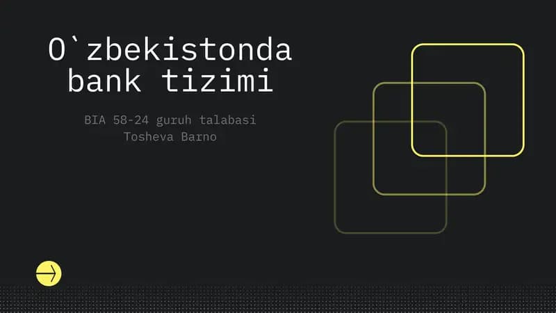 Bank tizimi
