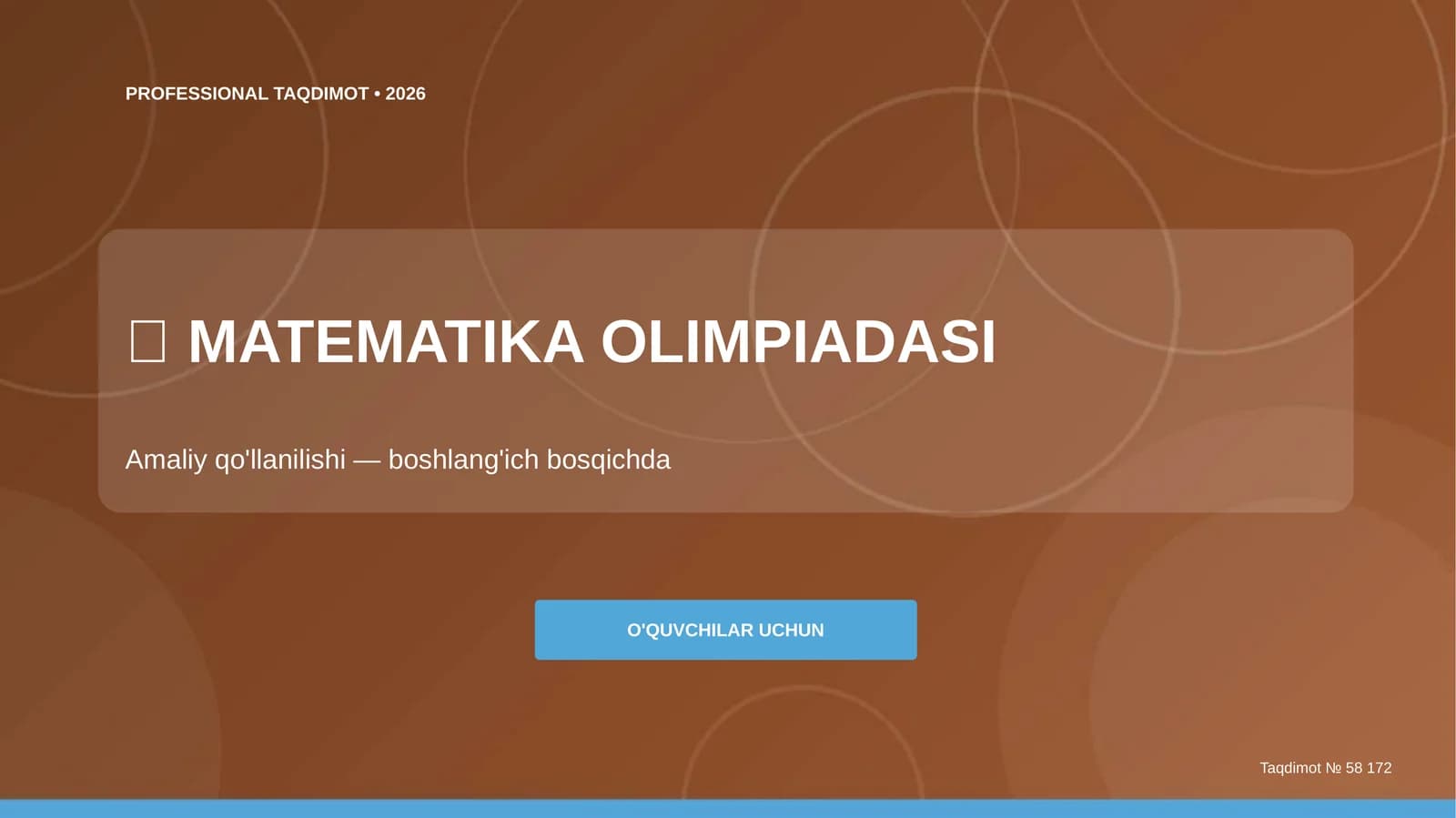 MATEMATIKA OLIMPIADASI