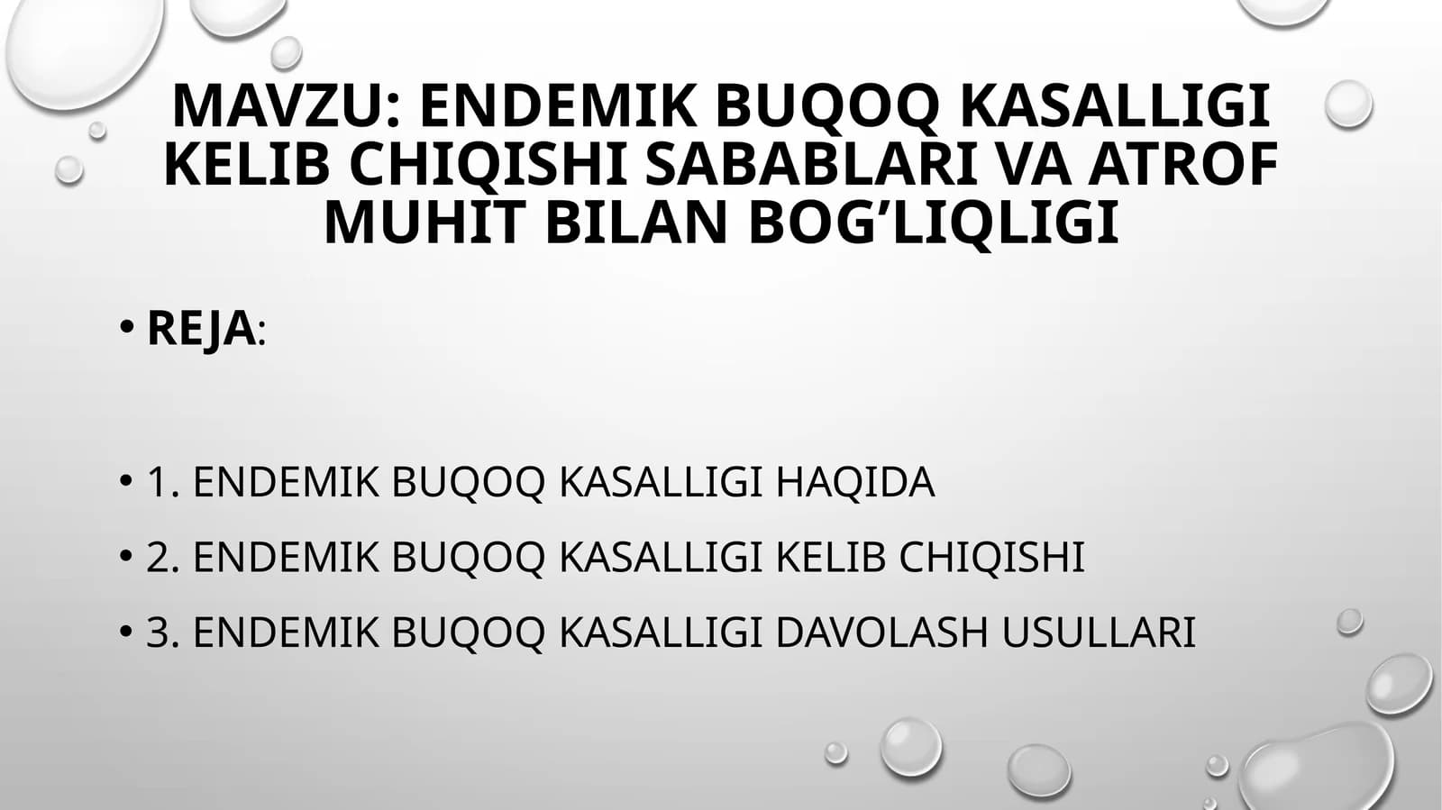 Endemik Buqoq Kasalligi