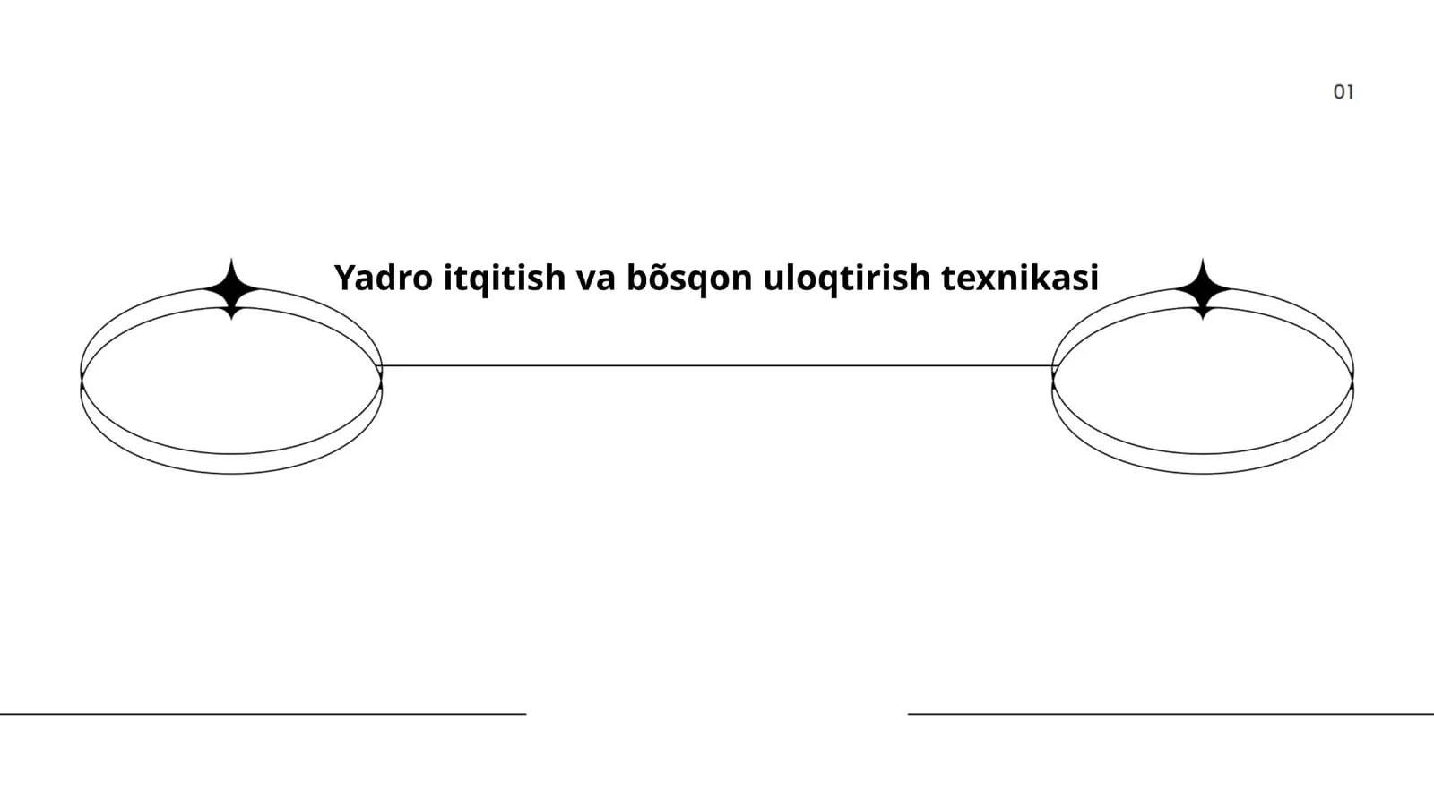 Yadro itqitish va bõsqon uloqtirish texnikasi