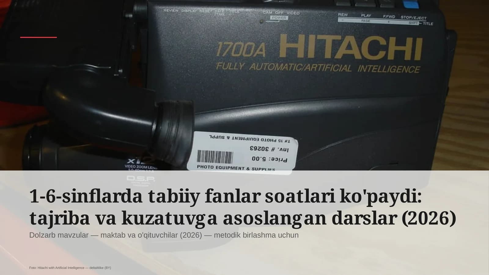 Tabiiy fanlar soatlari