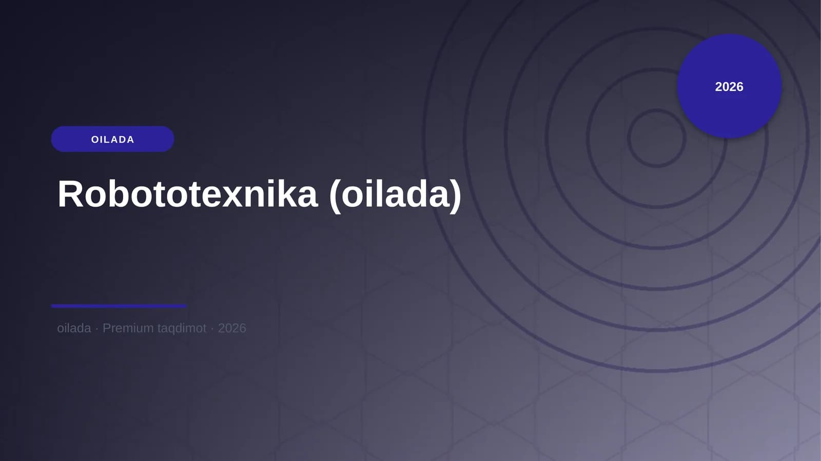 Robototexnika (oilada)