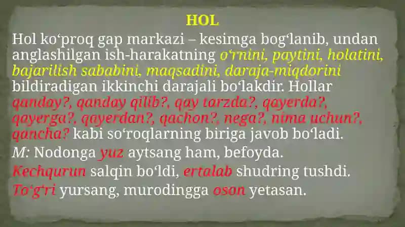 HOL