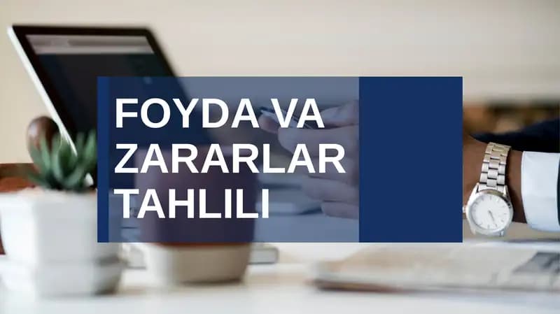 FOYDA VA ZARARLAR TAHLILI