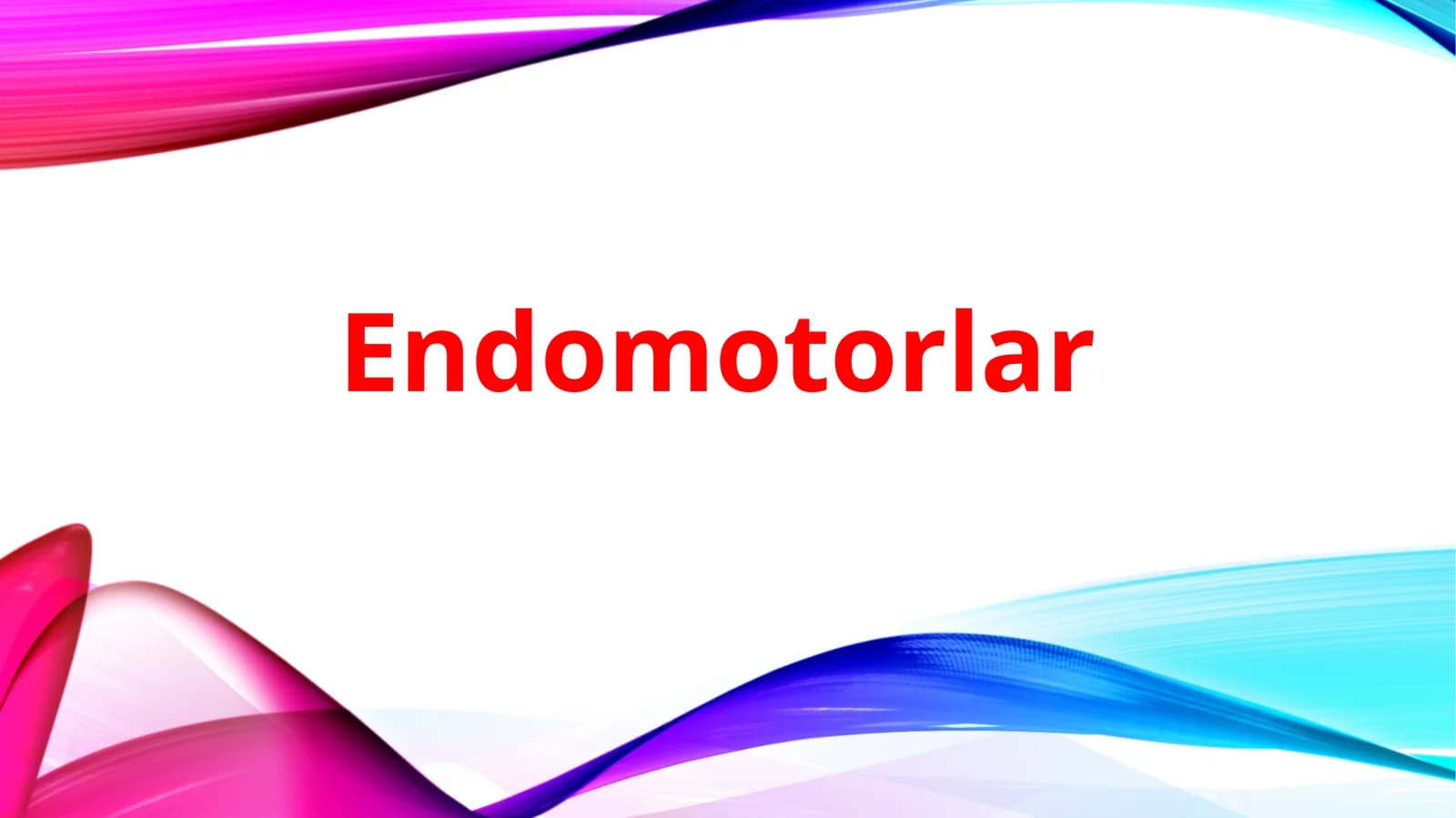 Endomotorlar