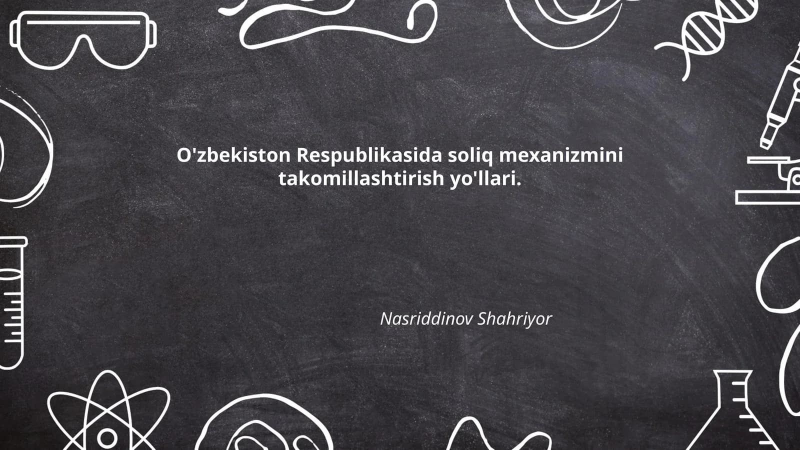 Soliq siyosatini optimallashtirish yo‘llari