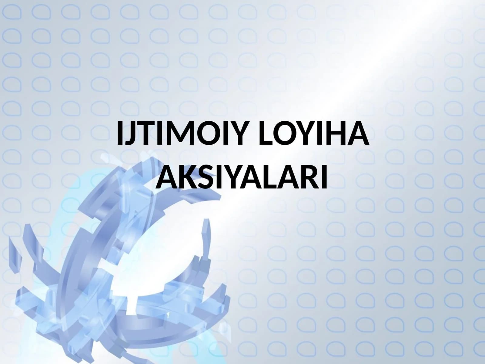 Tibbiyot kolleji ijtimoiy loyihalari