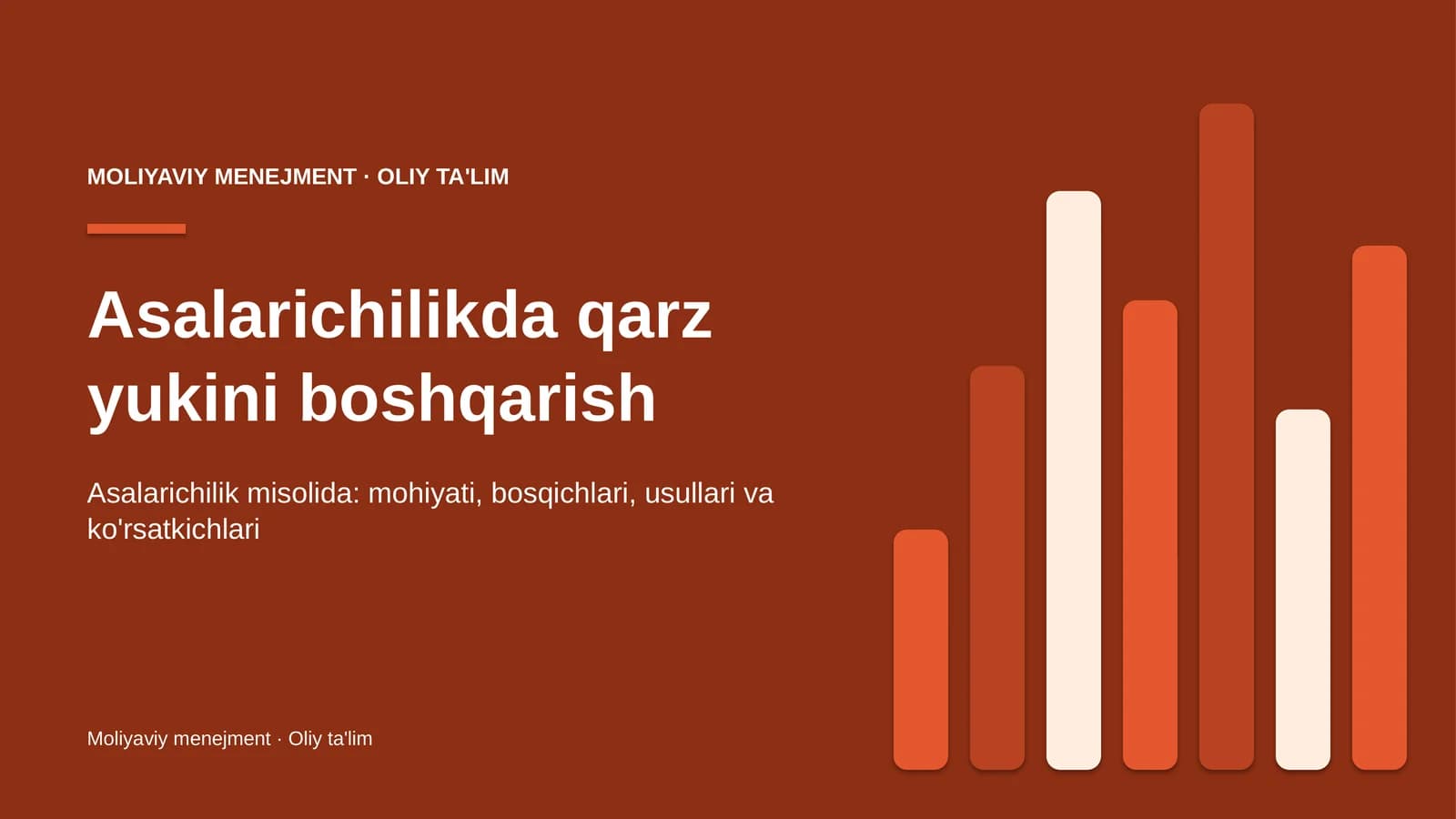 asalarichilikda qarz yukini boshqarish 4014