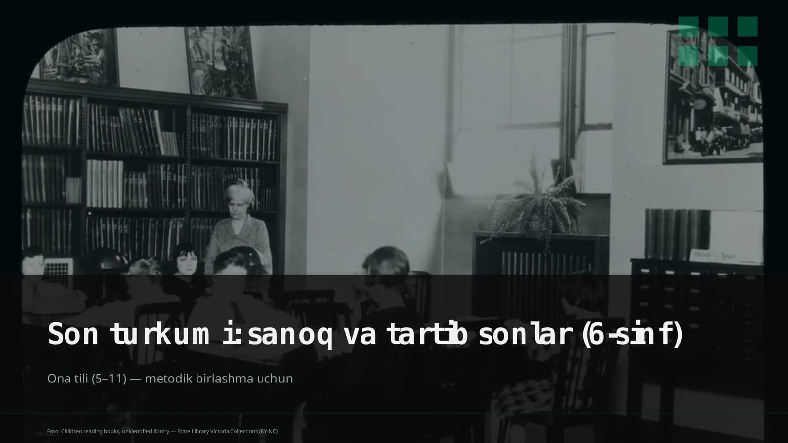 Ona tili (5–11) — metodik birlashma uchun