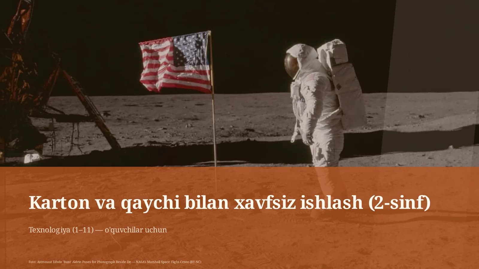 Karton va qaychi bilan xavfsiz ishlash (2-sinf)