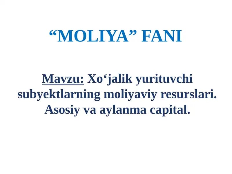Moliya