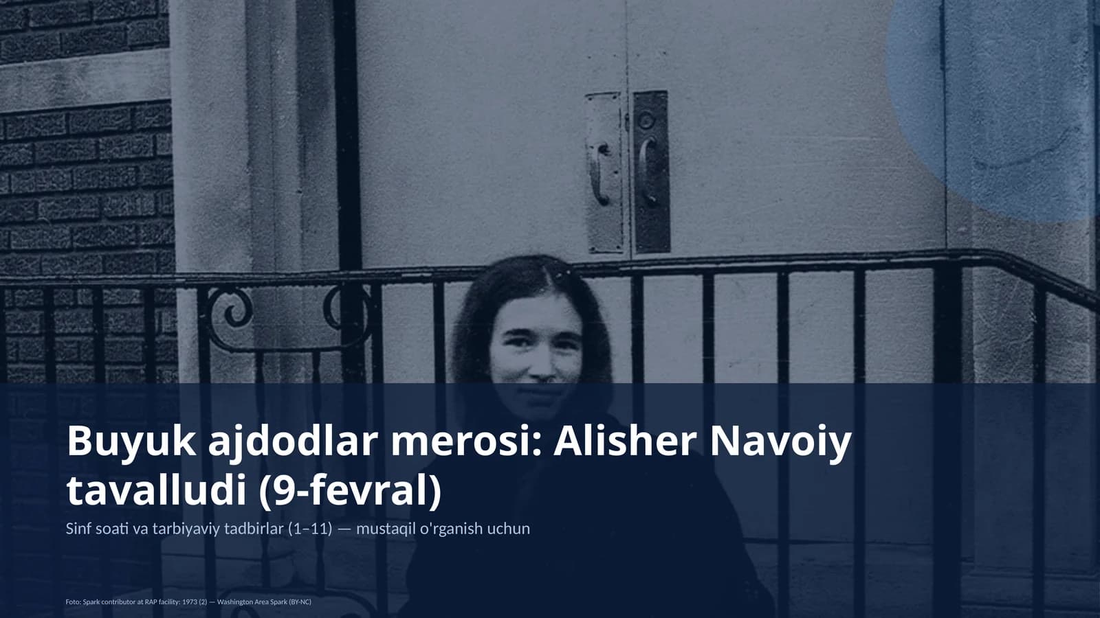 Buyuk ajdodlar merosi: Alisher Navoiy tavalludi (9-fevral)