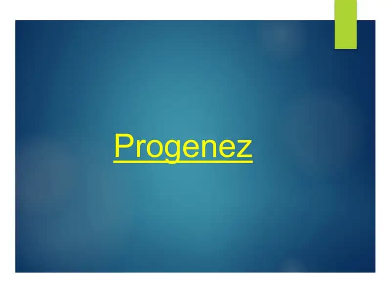 Progenez