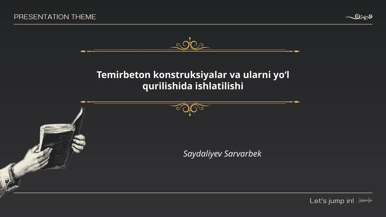 Temirbeton konstruksiyalar va ularni yoʻl qurilishida ishlatilishi