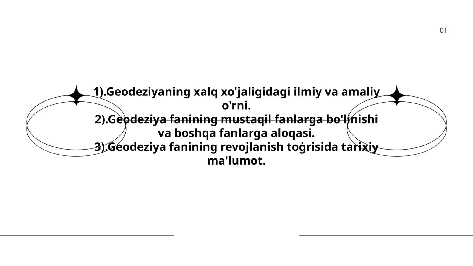 Geodeziya fanining revojlanishi