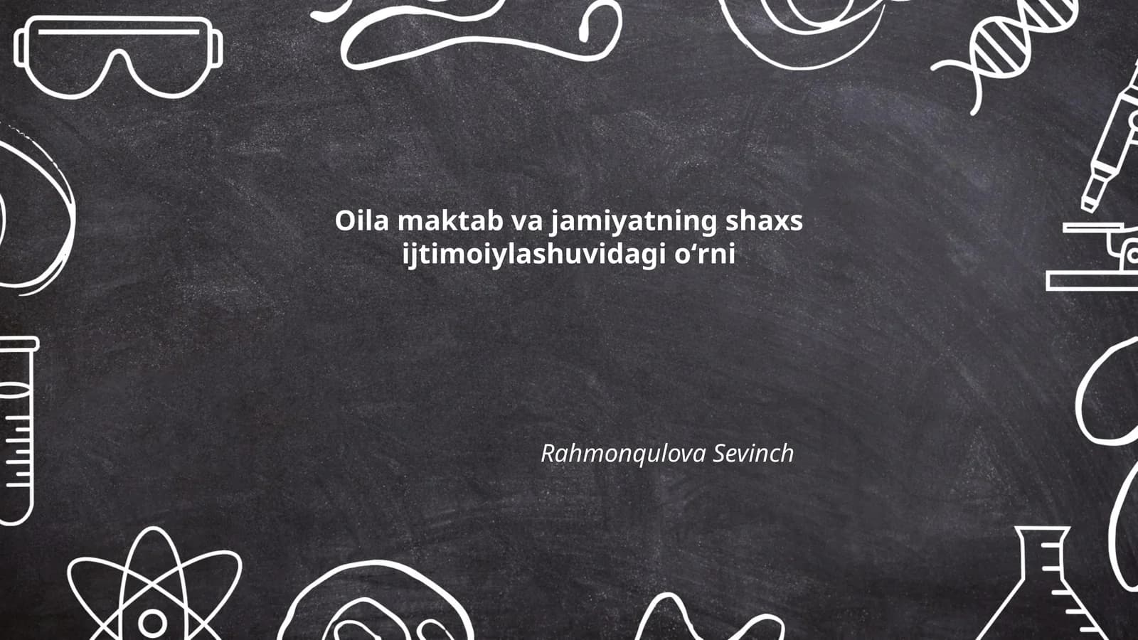 Oilaning shaxs ijtimoiylashuvidagi asosiy roli va vazifalari
