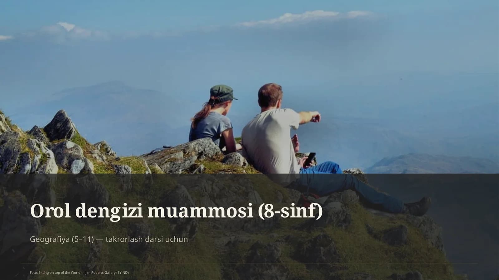 Orol dengizi muammosi (8-sinf)