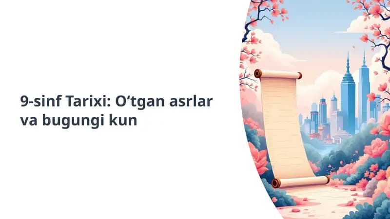 9-sinf tarix
