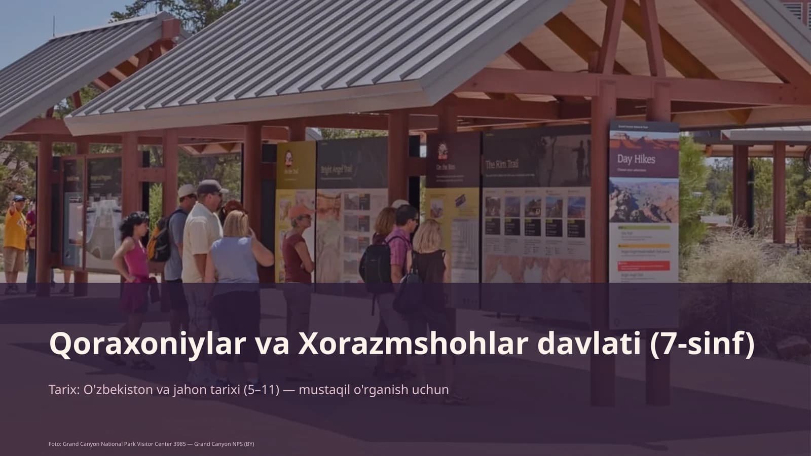 Qoraxoniylar va Xorazmshohlar davlati (7-sinf)