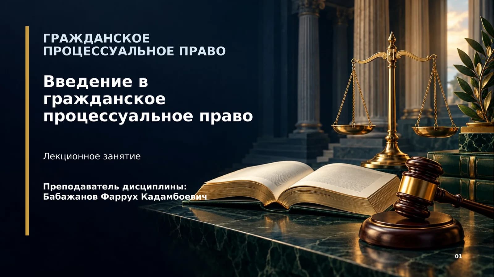 Введение в гражданское процессуальное право