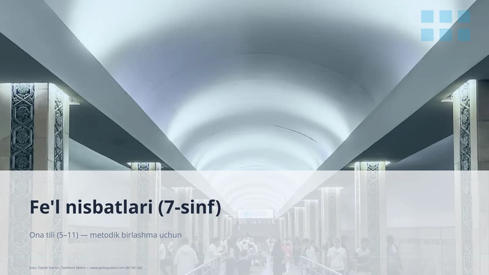 Fe'l nisbatlari (7-sinf)