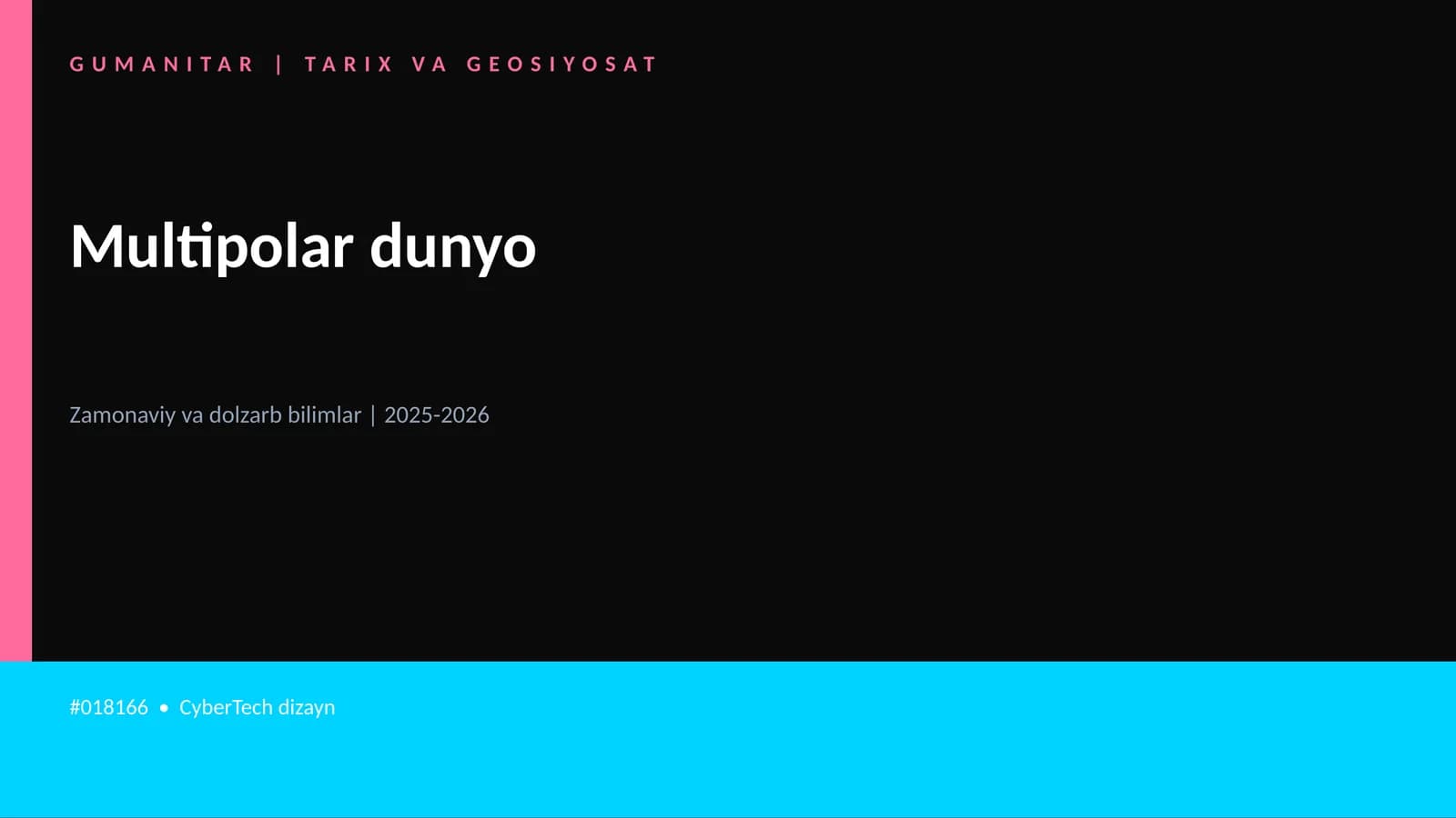 Multipolar dunyo