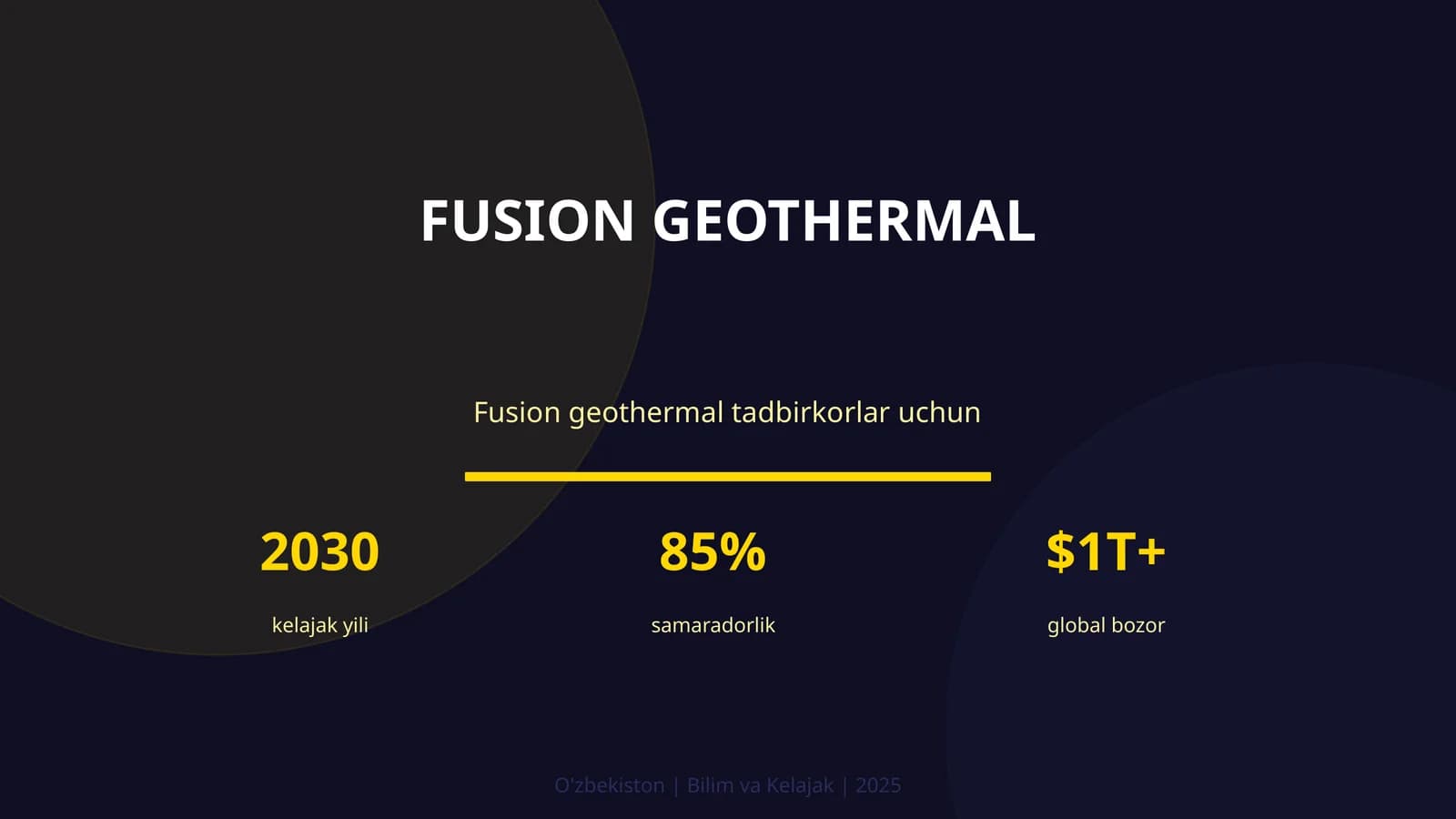 Fusion geothermal