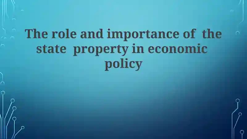 Defining State Property