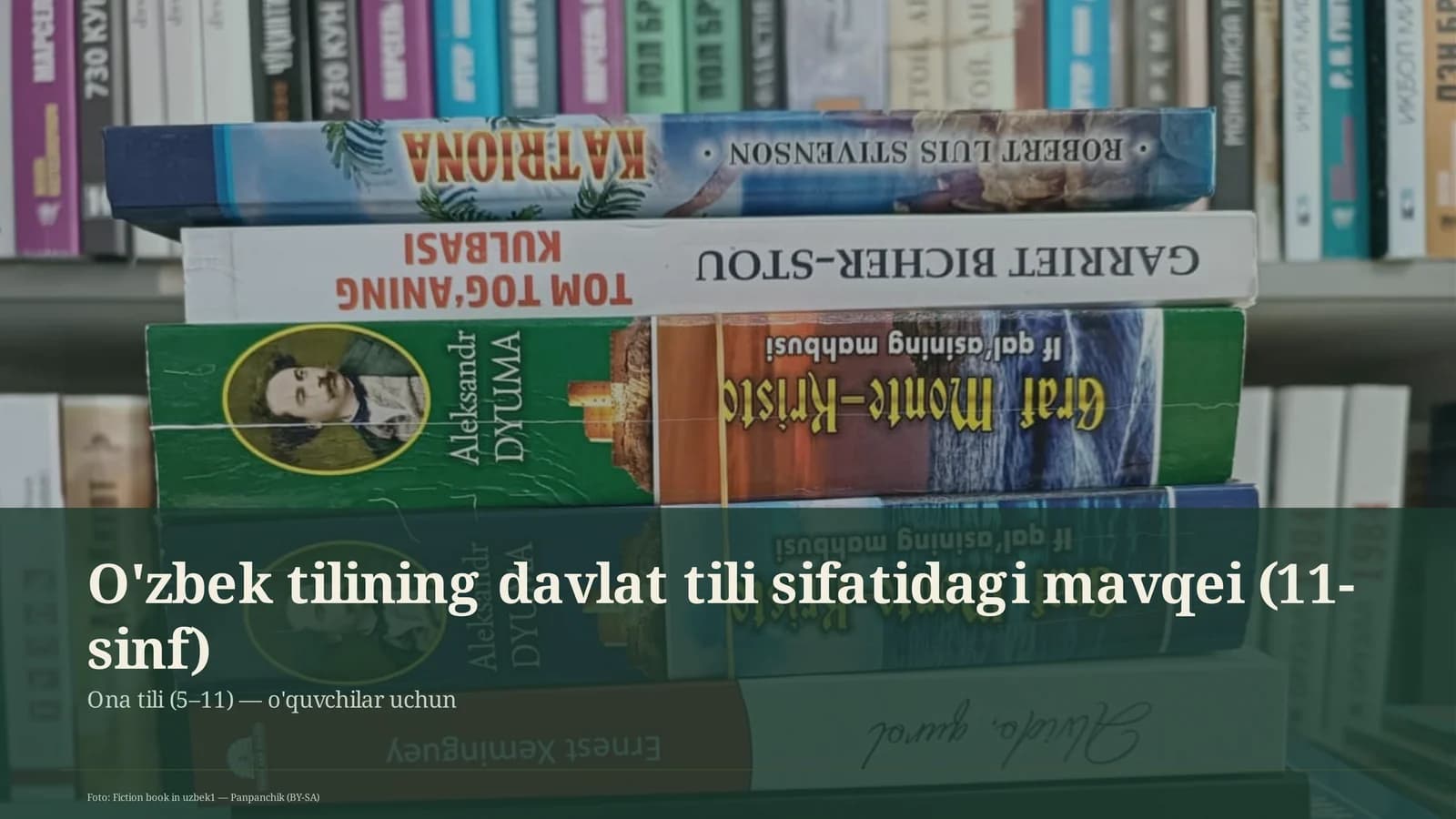 O'zbek tilining davlat tili sifatidagi mavqei (11-sinf)