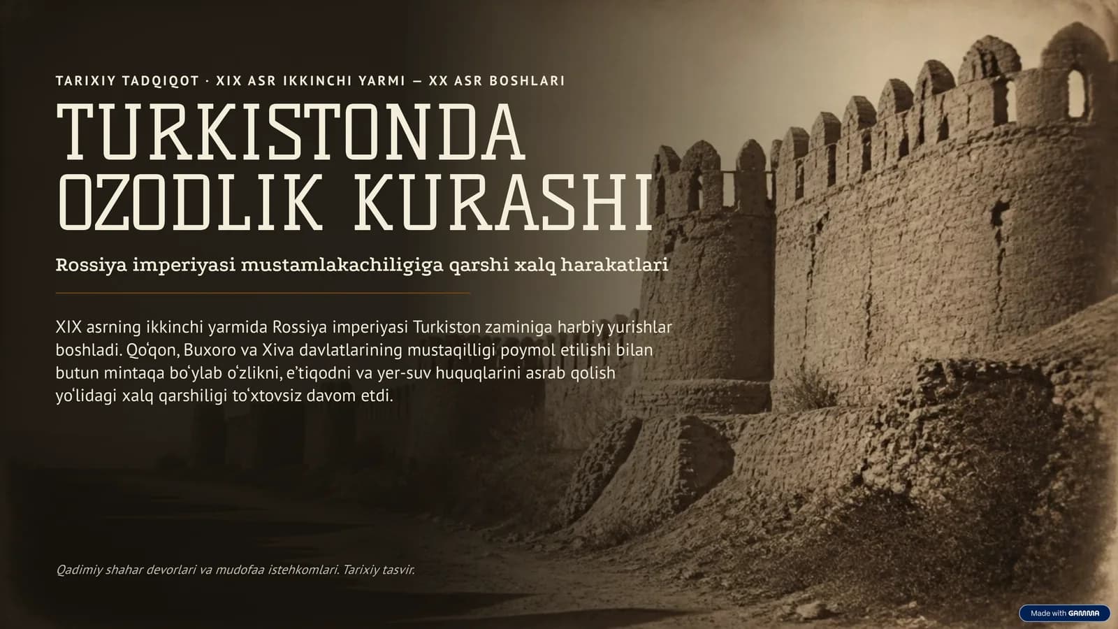 OZODLIK KURASHI