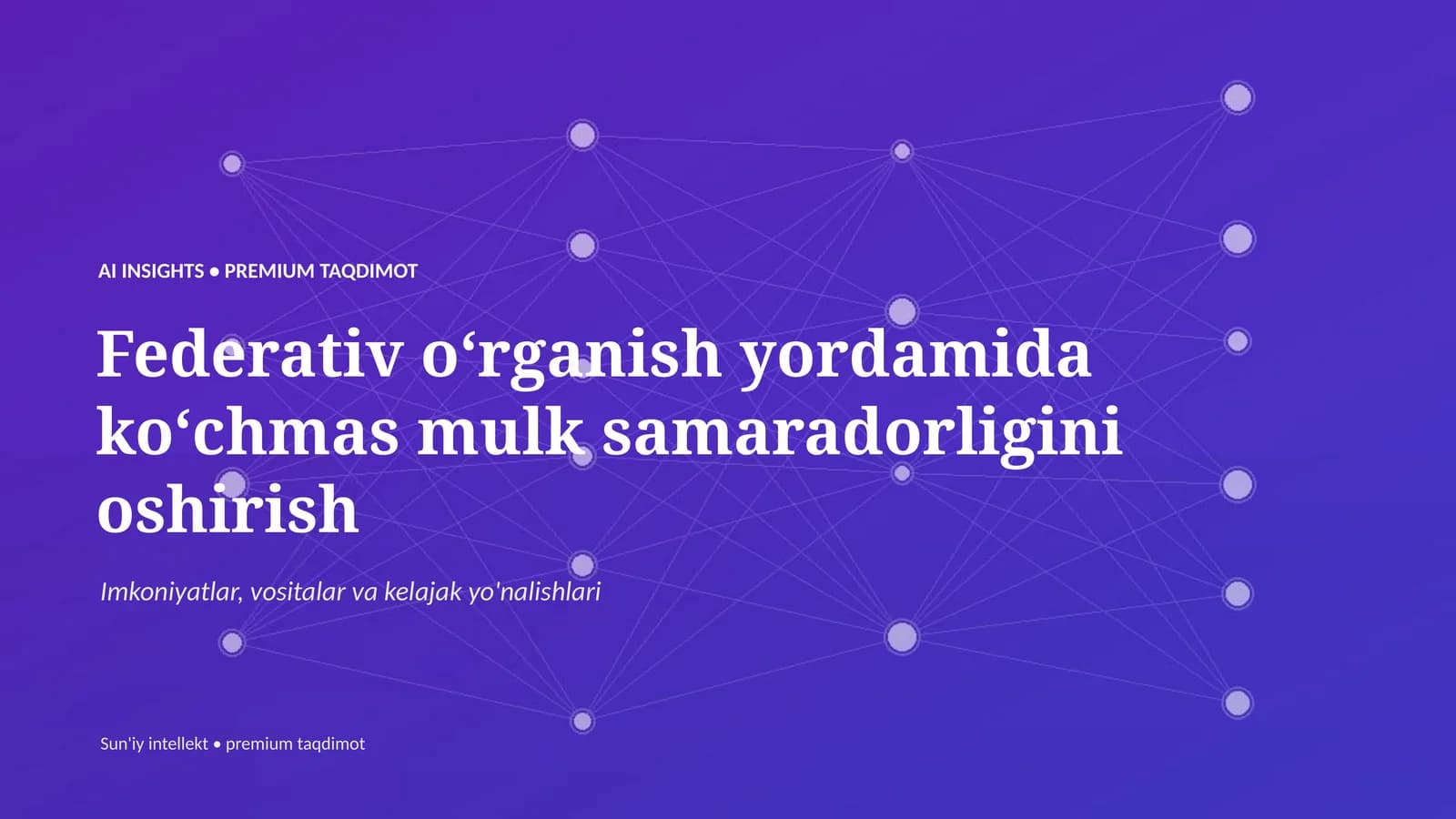 PREMIUM TAQDIMOT
