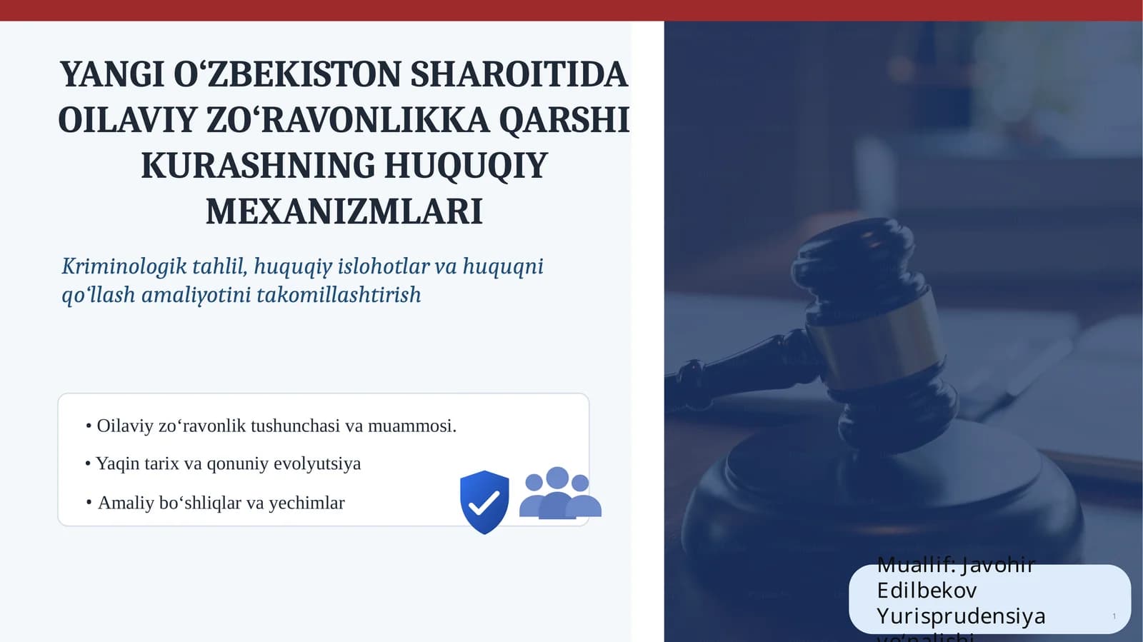 MAQOLANING MANTIQIY TUZILMASI