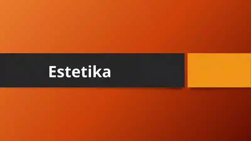 Estetika