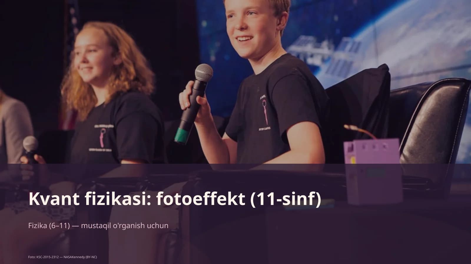 Kvant fizikasi: fotoeffekt (11-sinf)