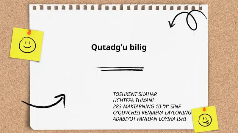 Qutadg'u bilig
