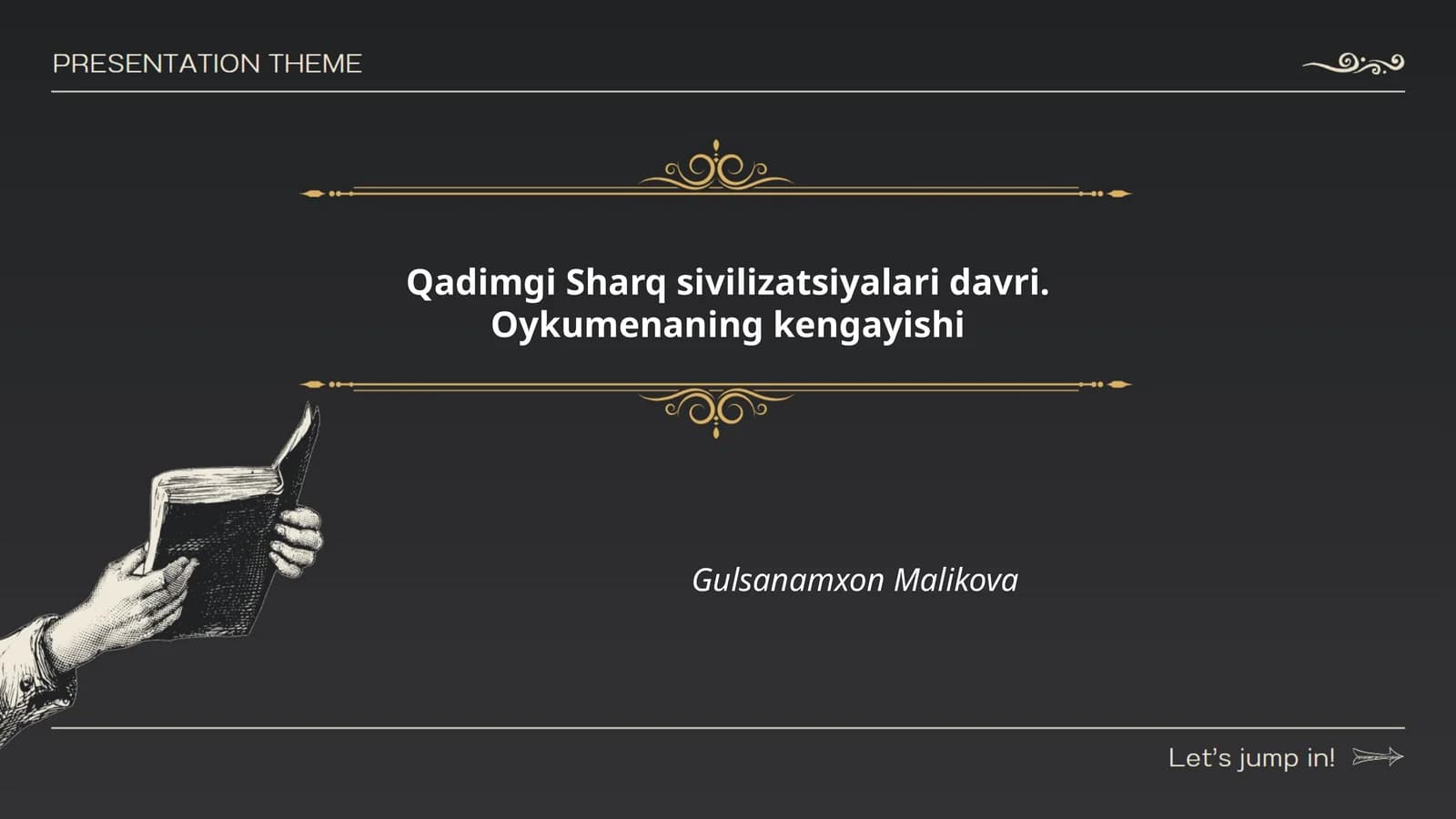 Qadimgi Sharq sivilizatsiyalari davri. Oykumenaning kengayishi