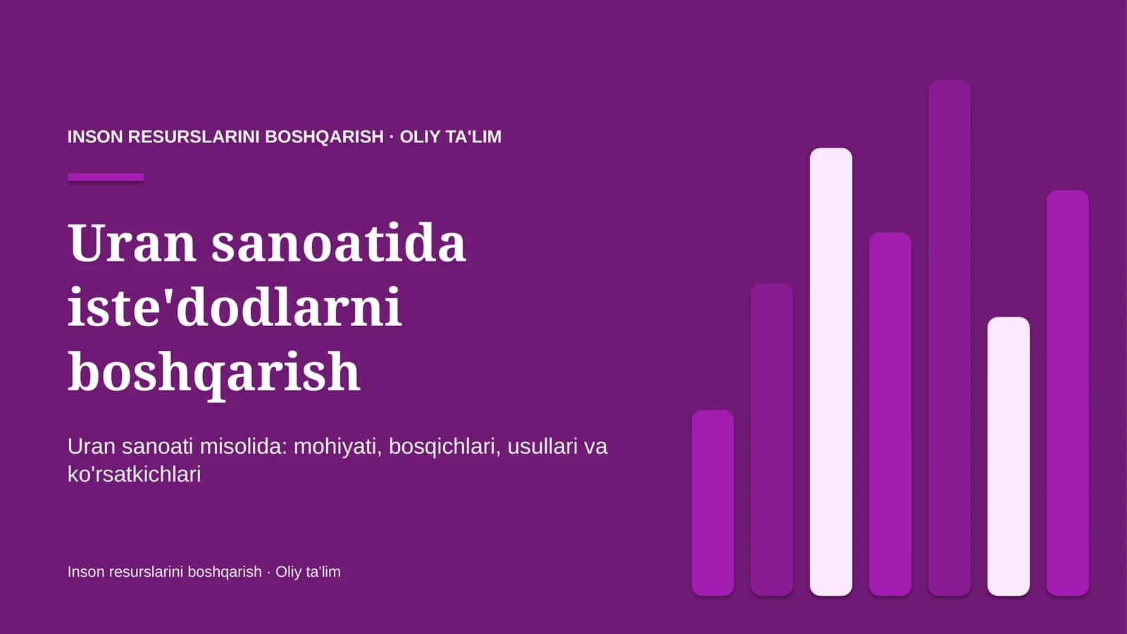 uran sanoatida iste'dodlarni boshqarish 4783
