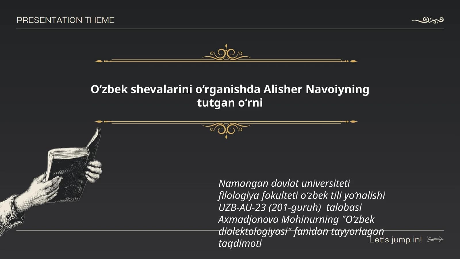 O‘zbek dialektologiyasi