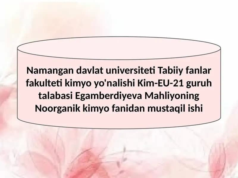 Yoqilg'i elementlari va hujayralar
