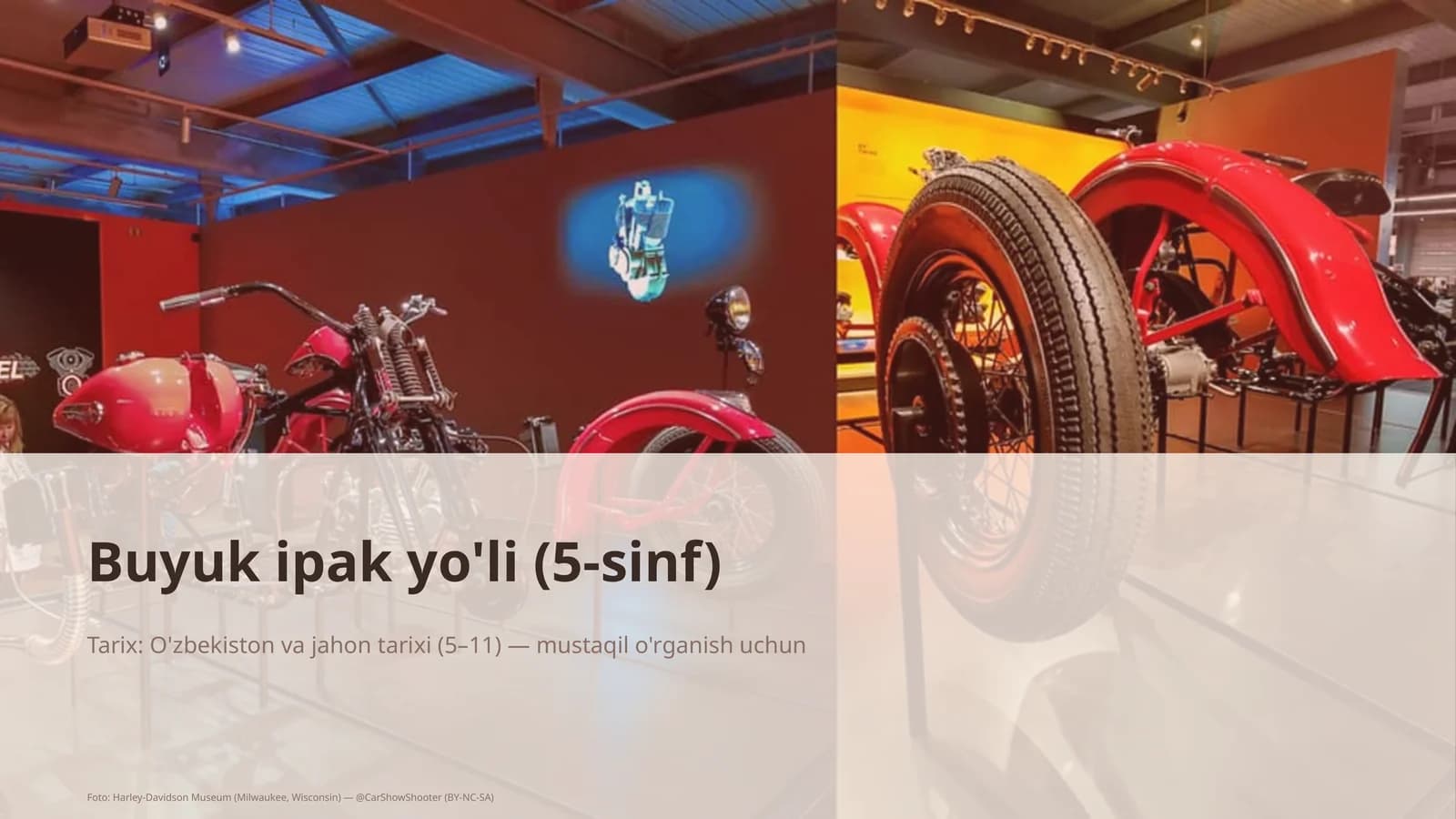 Buyuk ipak yo'li (5-sinf)