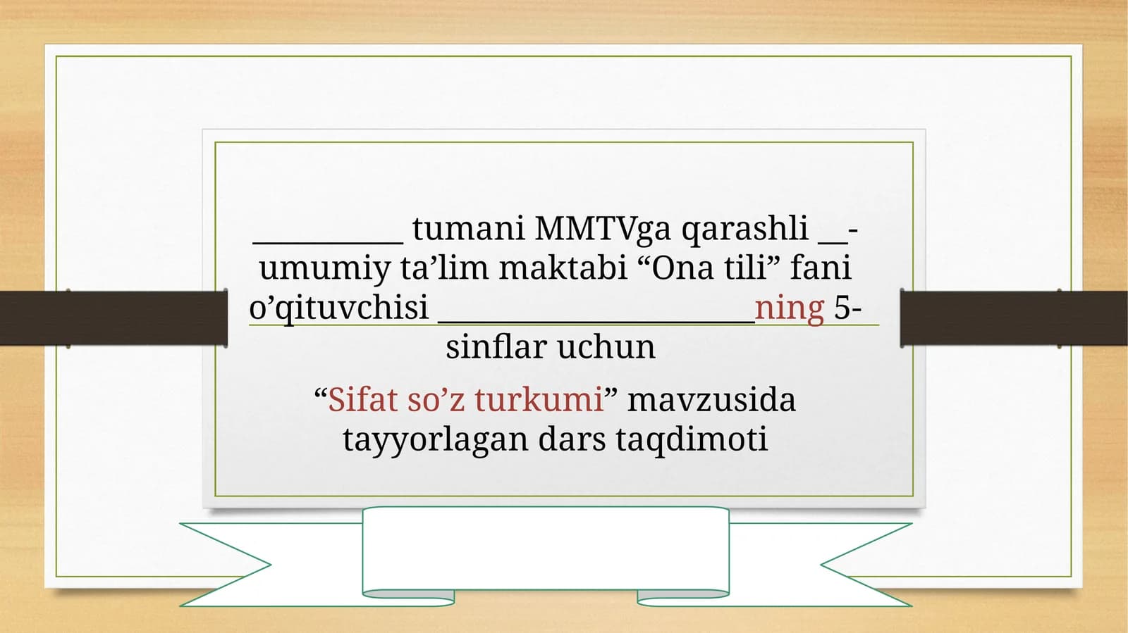 Sifatso’zturkumi