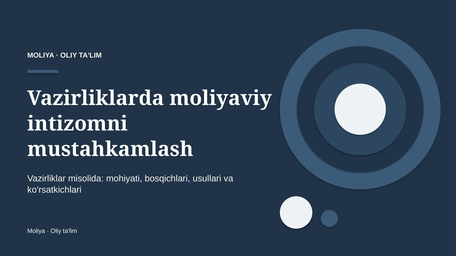 vazirliklarda moliyaviy intizomni mustahkamlash 5579