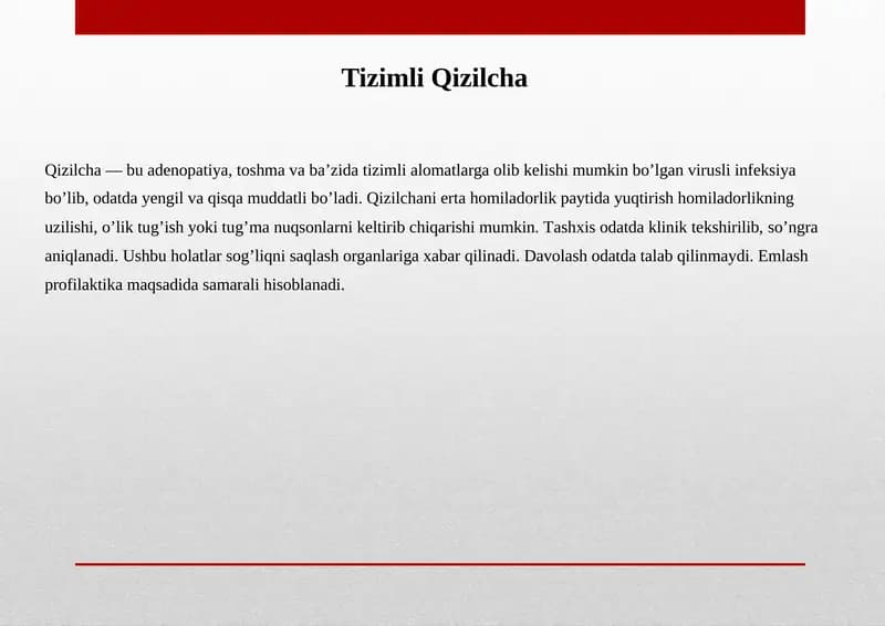 Qizilcha