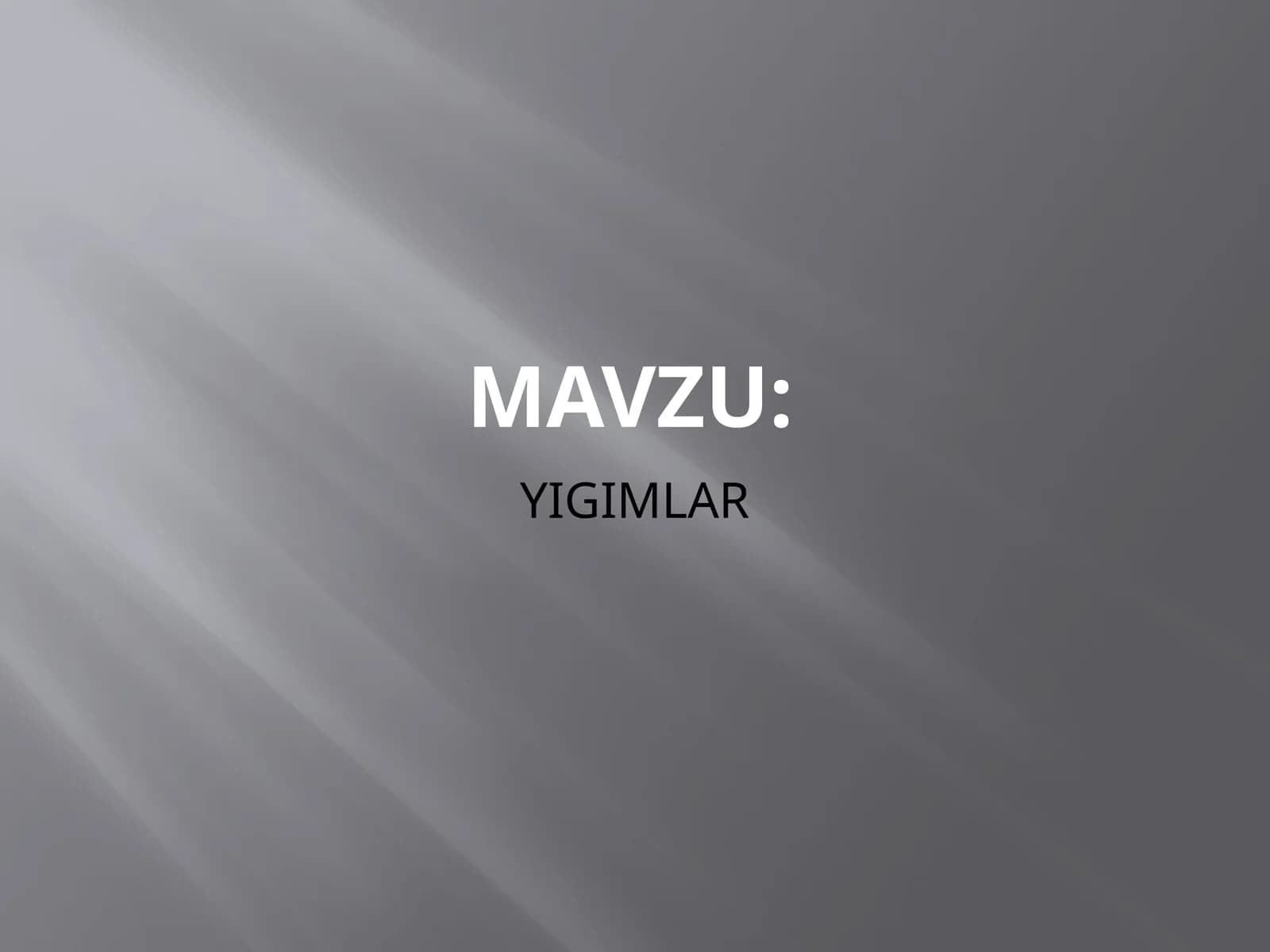 YIGIMLAR