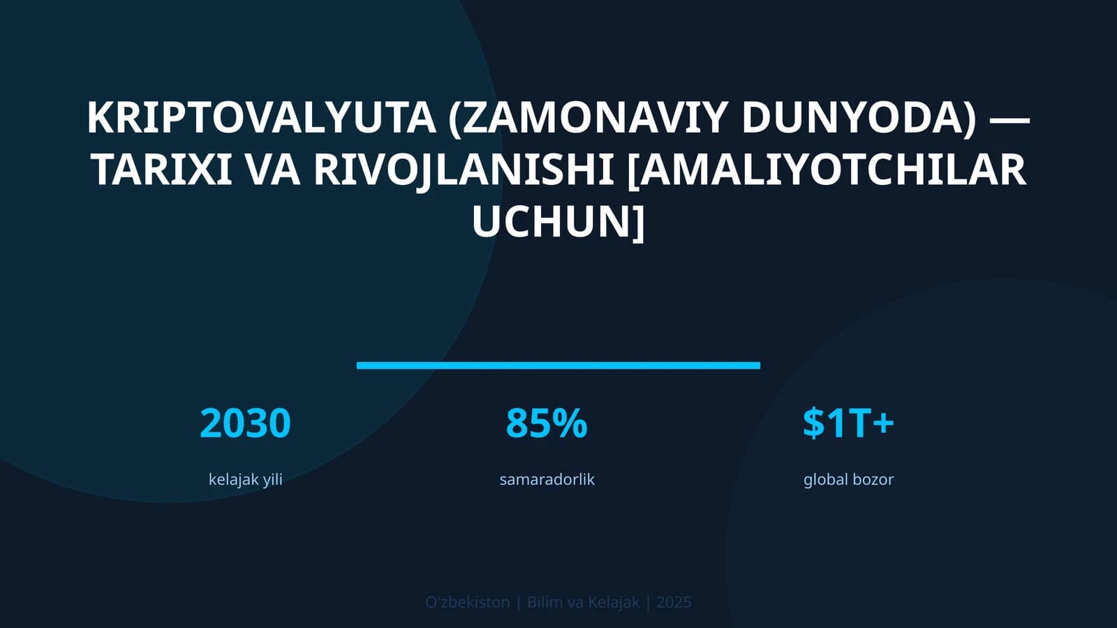 Kriptovalyuta (zamonaviy dunyoda) — tarixi va rivojlanishi [amaliyotchilar uchun]