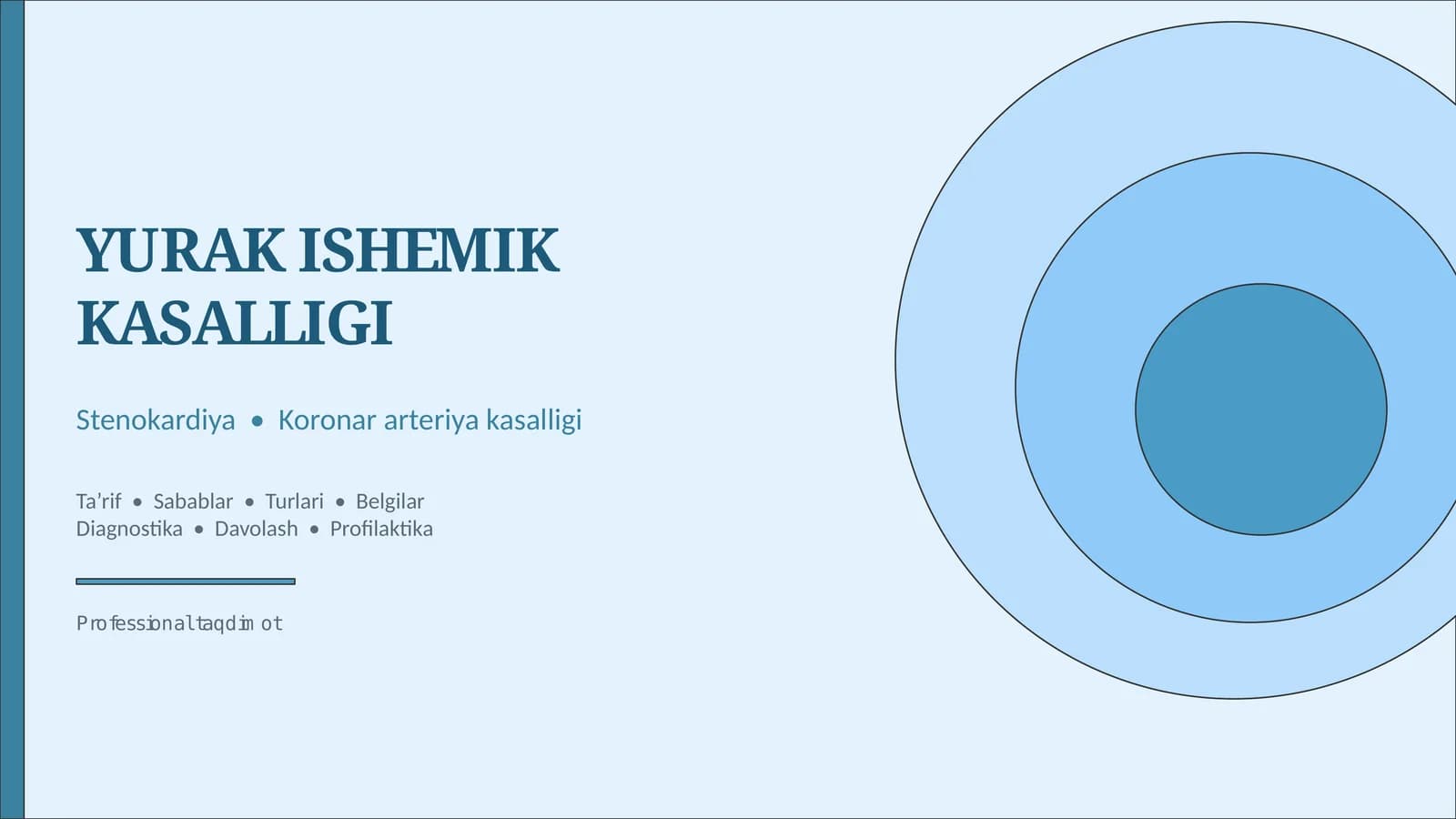 YURAK ISHEMIK KASALLIGI, STENOKARDIYA
