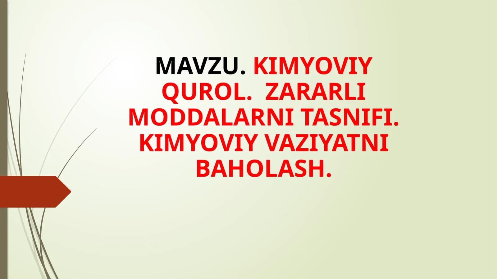 Kimyoviy qurоl